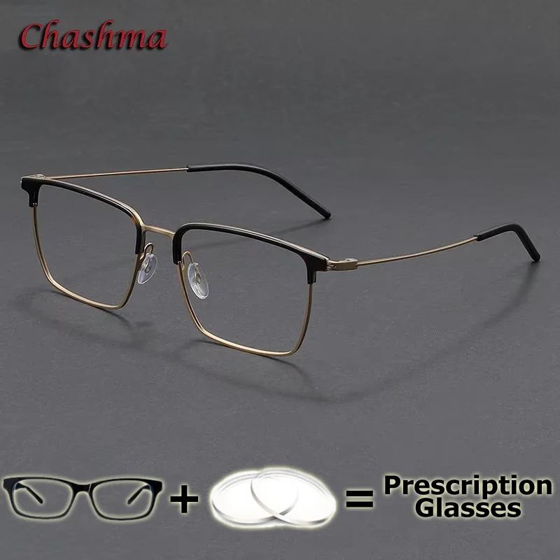 

Wide Optical Prescription Glasses for Men Anti Blue Ray Progressiv Multifocal Lenses Recipe Eyeglass Myopia Optical Farsighted