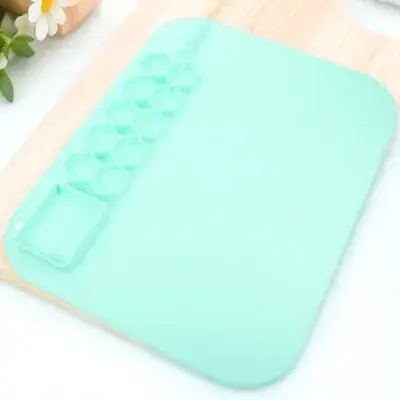 

Silicone Painting Mat for DIY Crafts Non-Stick Resin Clay Art Watercolor with Suction Cups Foldable Lightweight Durable Art
