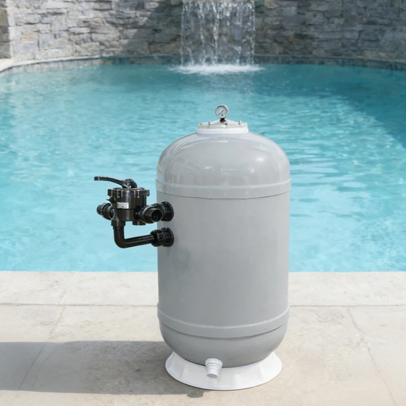 910mm Industrial Fiberglass Sand Filter 1500mm Height 2