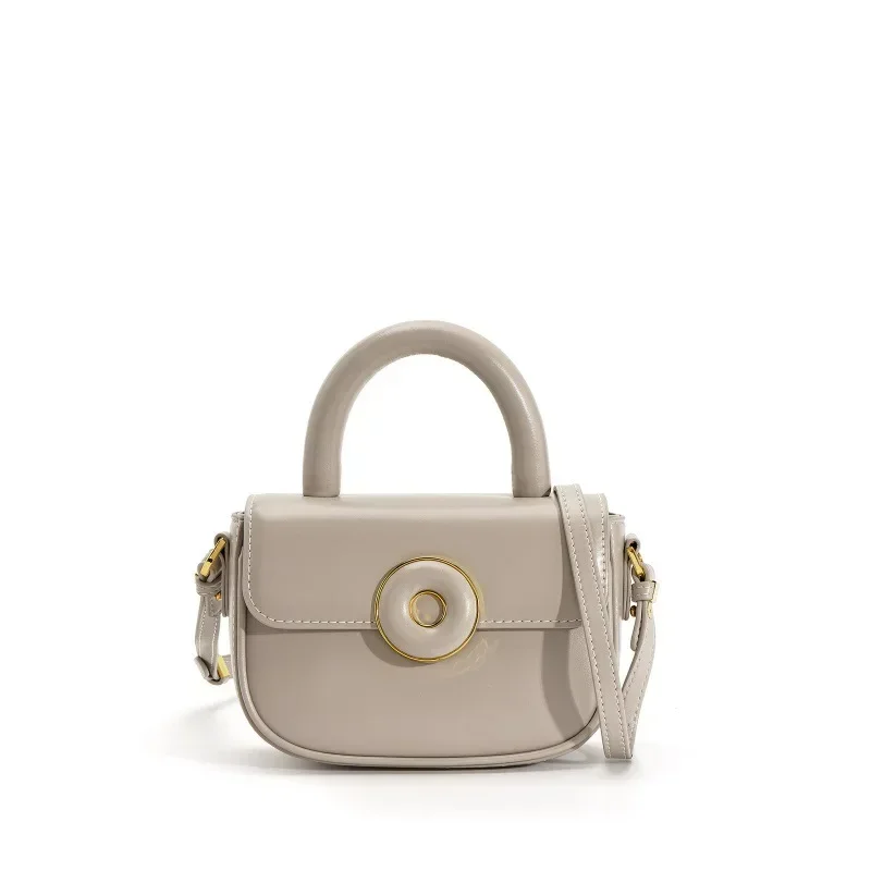 

Luxury Life Diaper Bag For Women Leather Crossbody Bag Vintage Tote Minimalist Designer Large Capacity Stylish Practical