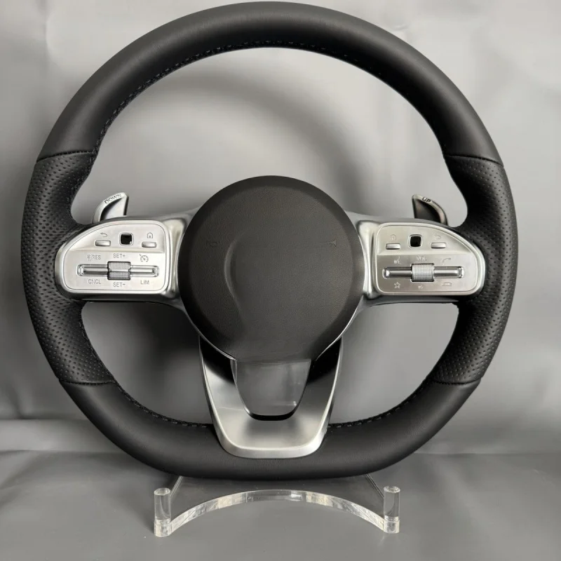 For Mercedes-Benz models w205w204  , universal 808 genuine leather cla45 steering wheel assembly, modification