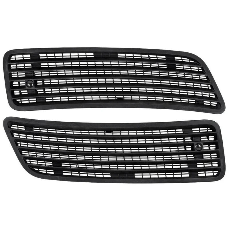 

A10E-1Pair Hood Upper Grille Vent Radiator Cover Trim For Mercedes Benz W221 W216 W251 2007-2013 A2218800205 A2218800305