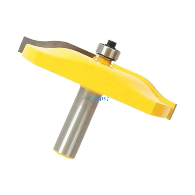 E15A High Hardness 1/2inch Shank Milling Cutter For Door Panel Woodworking Engraving