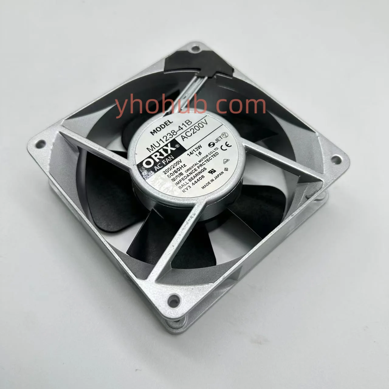 

ORIX MU1238A-41B AC 200V 120x120x38mm Server Cooling Fan