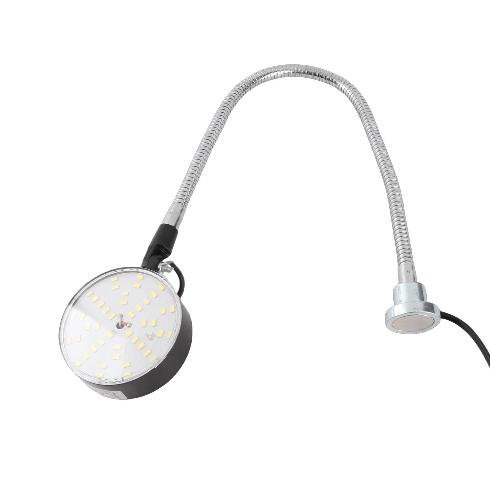 15W LED Machine Light 50cm Flexible Gooseneck Shop Tool Lamp Magnetic Base Work Light 1500lm 6500K White Light