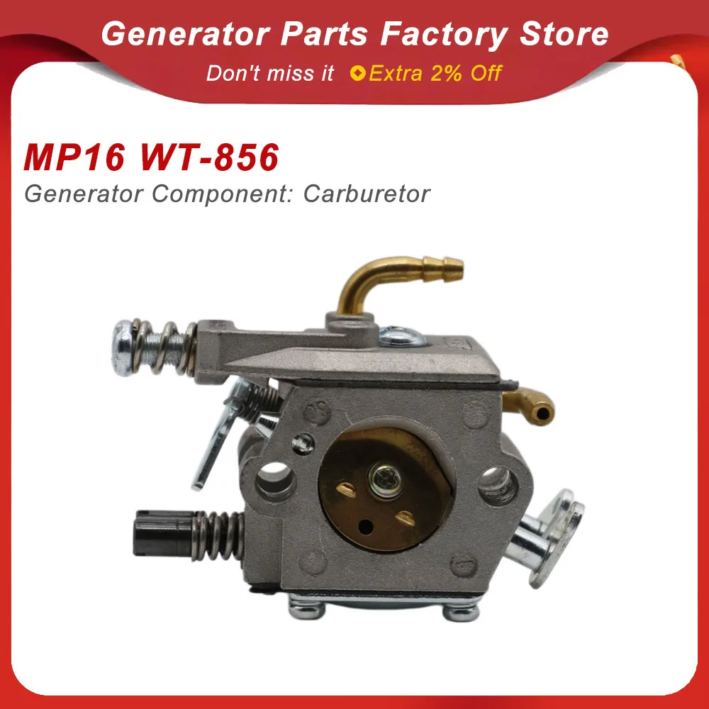 Carburetor for Chinese Chainsaw 4500 5200 5800 45cc 52cc 58cc MP16 WT-856 2 Stroke Engine Trimmer Cutter Brushcutter Carb