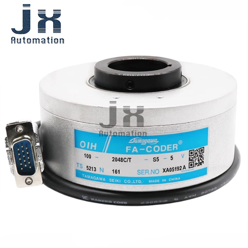 

Tamagawa 2048P/R Incremental Rotation Encoder DC5V Outer Diameter 100mm TS5213N161 TS5213N2563 Elevator Parts Encoder