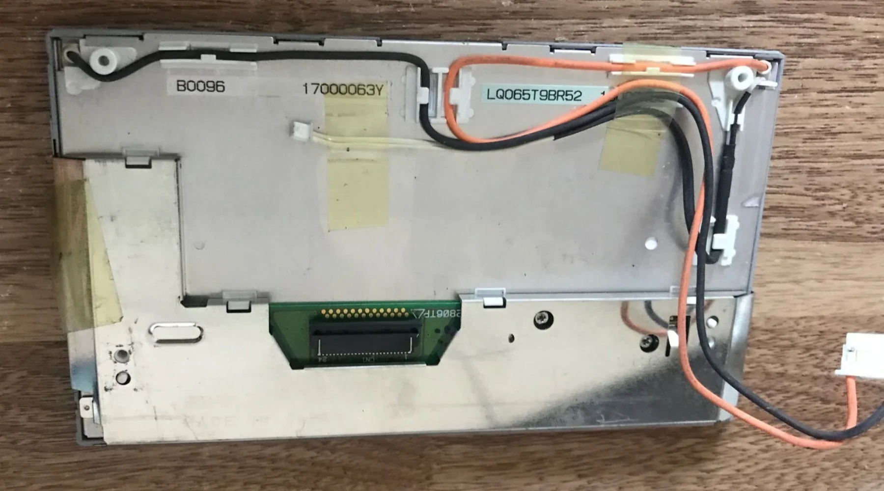 

Панель ЖК-дисплея для LQ065T9BR52 6,5-дюймовый TFT GPS-навигатор