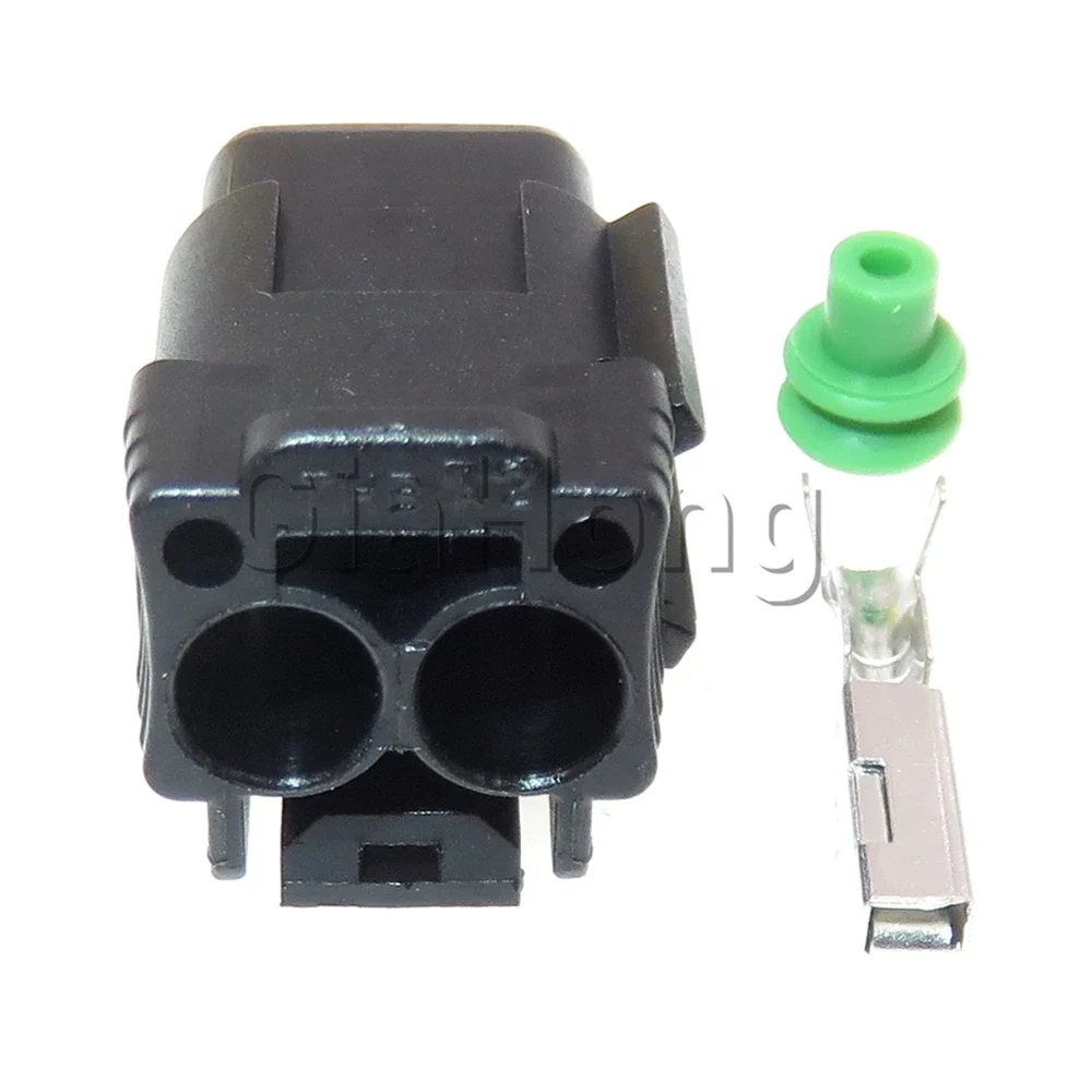 1 Set 2 Ways AC Assembly Automotive Fog Lamp Wiring Harness Socket 6189-0429 Car Tail Light Wire Plug for Toyota BYD