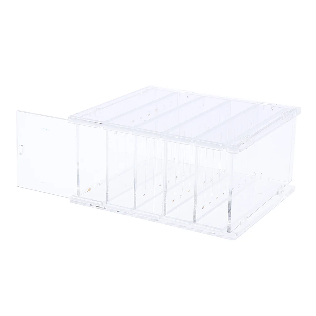 منظم تخزين وحامل كاذب من الأكريليك مكون من 5 طبقات #6