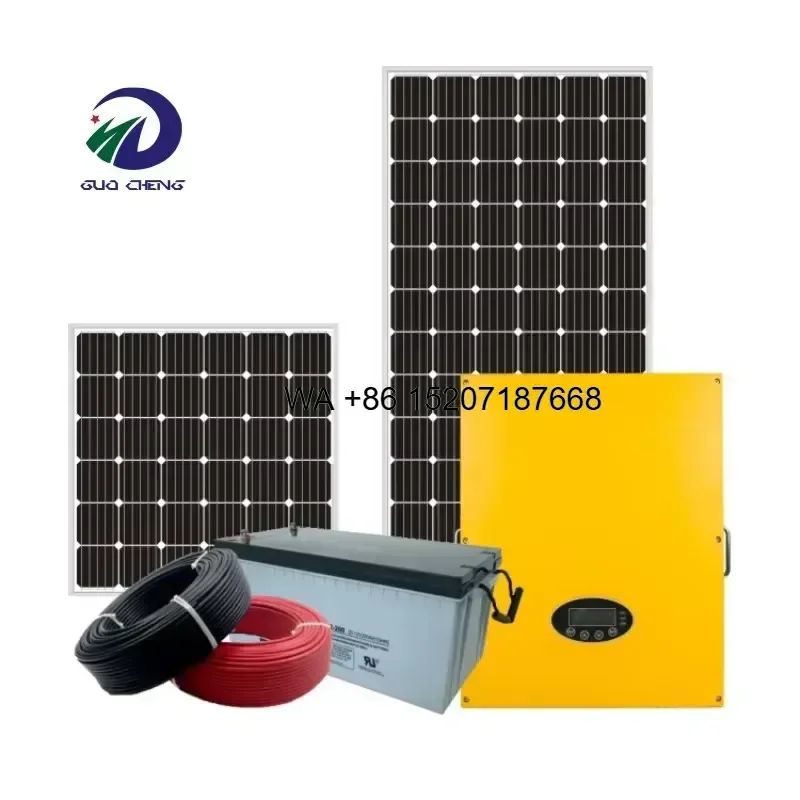 Wmwmnu for ECO 3000W Off Grid Solar Panel Kit 48V Complete System Include 10pcs 300W Panels and 3000W Inverter and 4 String