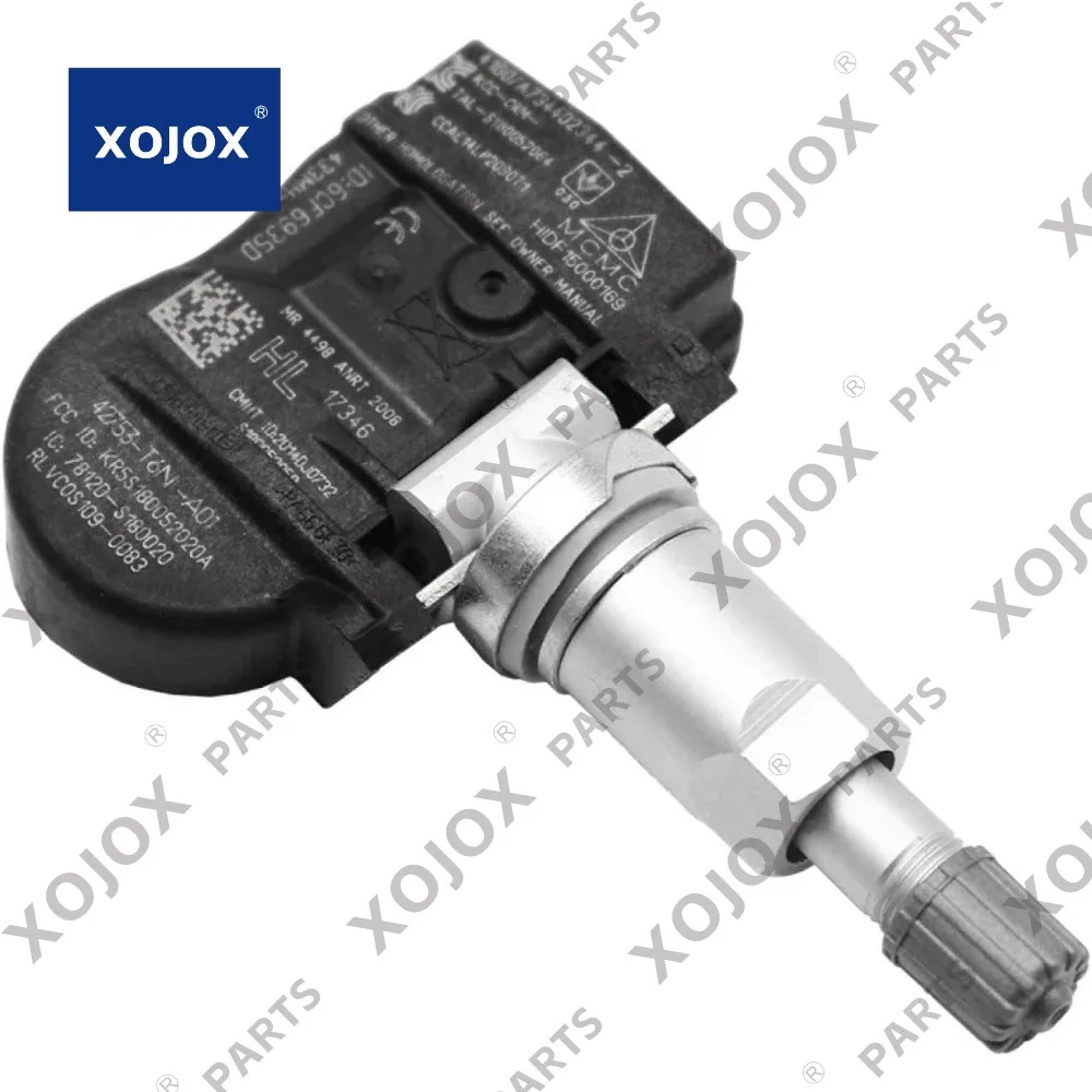 

Датчик TPMS XOJOX для 2018-2023 годов, Honda, Odyssey, Pilot, Ridgeline, Acura NSX 42753-T6N-A01 42753-T6N-A010-M1, шина