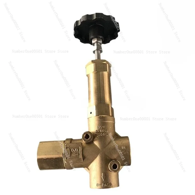 Horse washing and sweeping car automatic car washing machine Fusan plunger high pressure pump pressure regulating valve