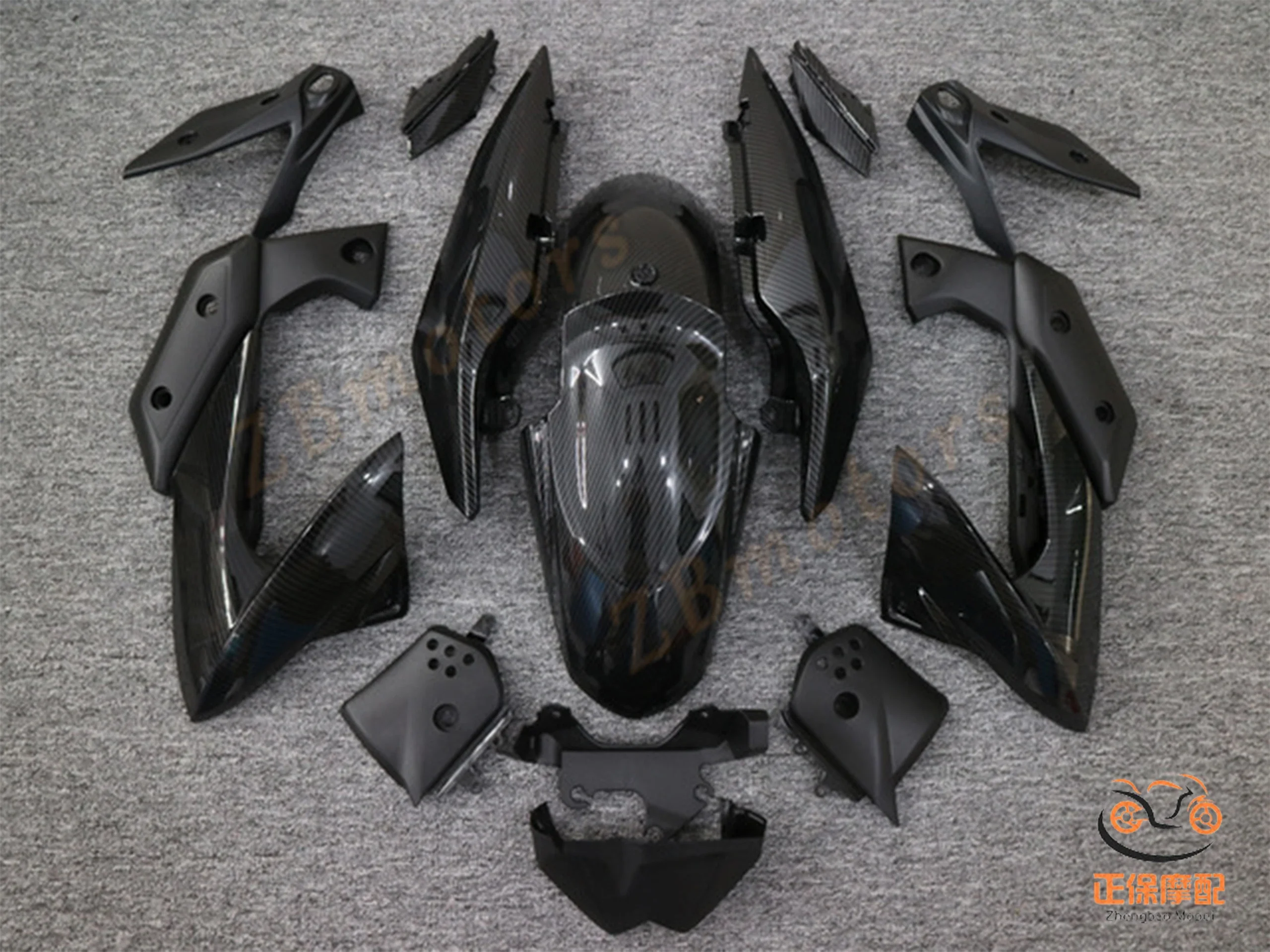 

Цвет углеродного волокна, 15 шт., передние полные обтекатели кузова для Yamaha XJ6 2009-2012