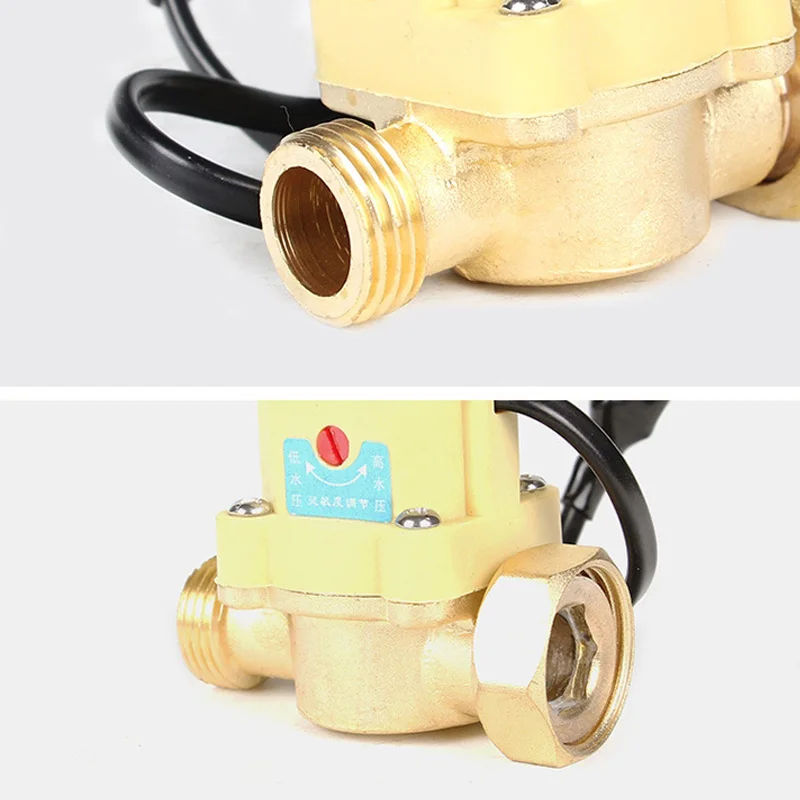 1pc Practical Male Thread Connector Circulation Pump Automatic Water Flow Sensor Switch 220V 120W