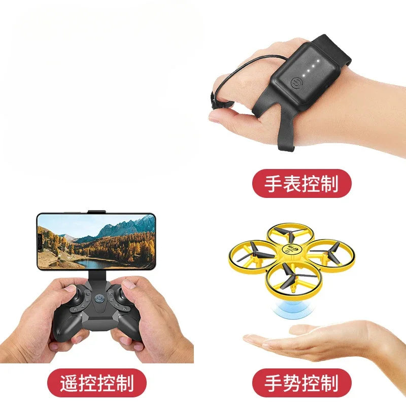 Drone Aerial Toy Professional Equipment Smart Gesture Sensing Gravity Sensor Quadrocopter Obstacle Avoidance UFO Model