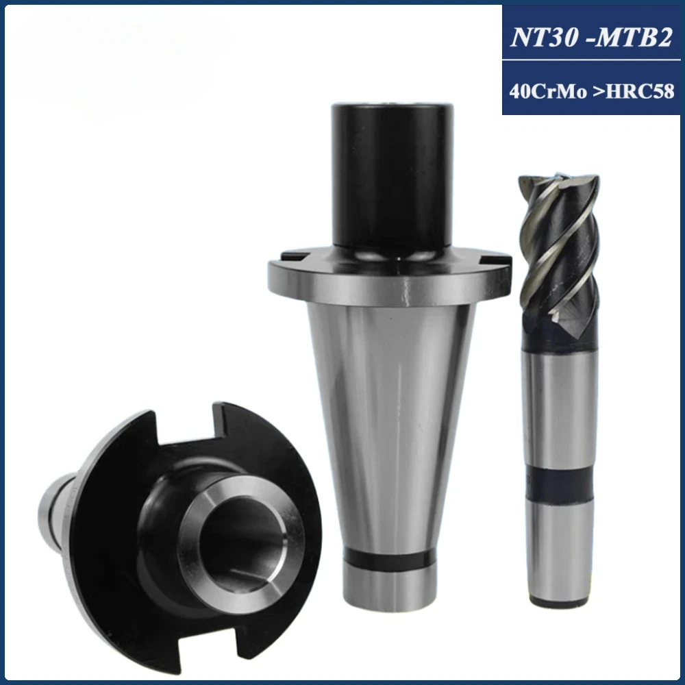 

NT30-MTB2 MTB2 NT30 Intermediate sleeve For milling machine to sleeve Taper Shank Drill Bit Milling Cutter NT30