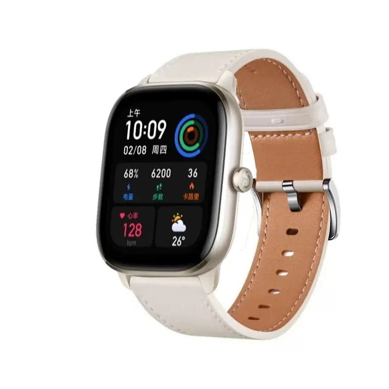 20mm 22mm Leather loop band For Amazfit Neo GTS 4/2/2e/GTS2 Mini/3 GTR 42/47mm/GTR2/2e/3/4/3 pro Bracelet Amazfit bip strap