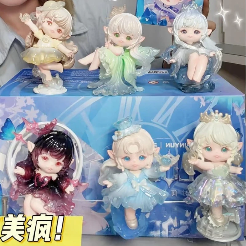 

FLORA The Eternity Of Time Series Blind Box Caixa Caja Mystery Room Kawaii Anime Figure Toys Surprise Bag Collectible Model Gift