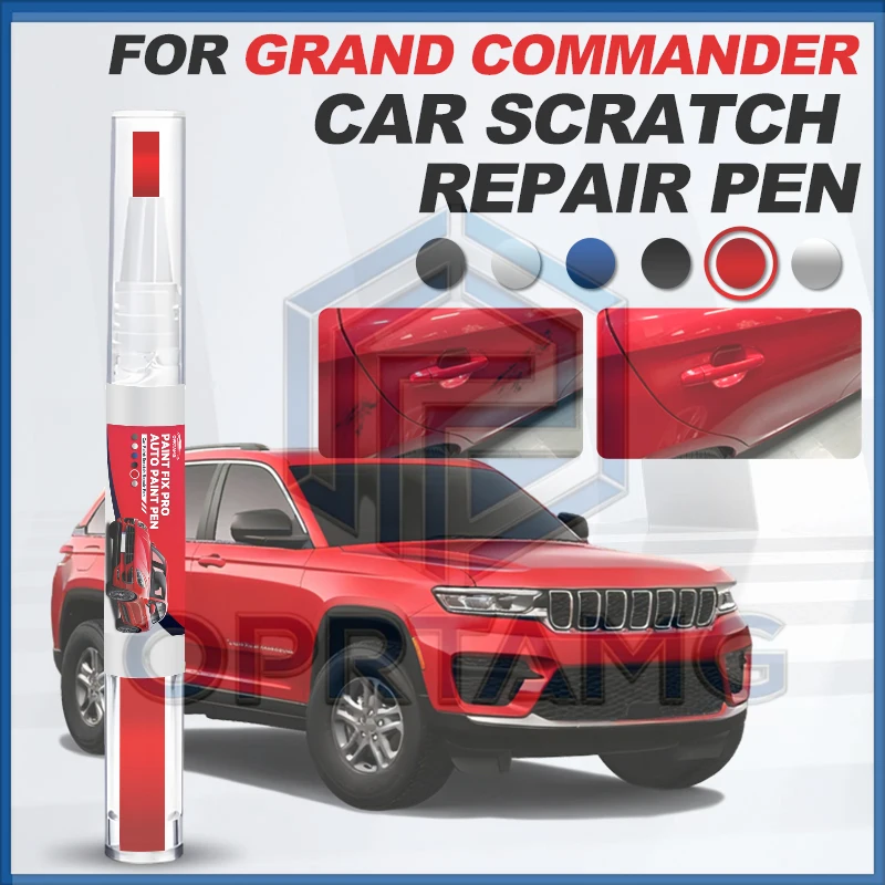 

Car Tool Accessories For Jeep Grand Commander 2018-2025 K8 Paint Repair Pen Touch Up Scratch Remover DIY Auto Accessories Bla