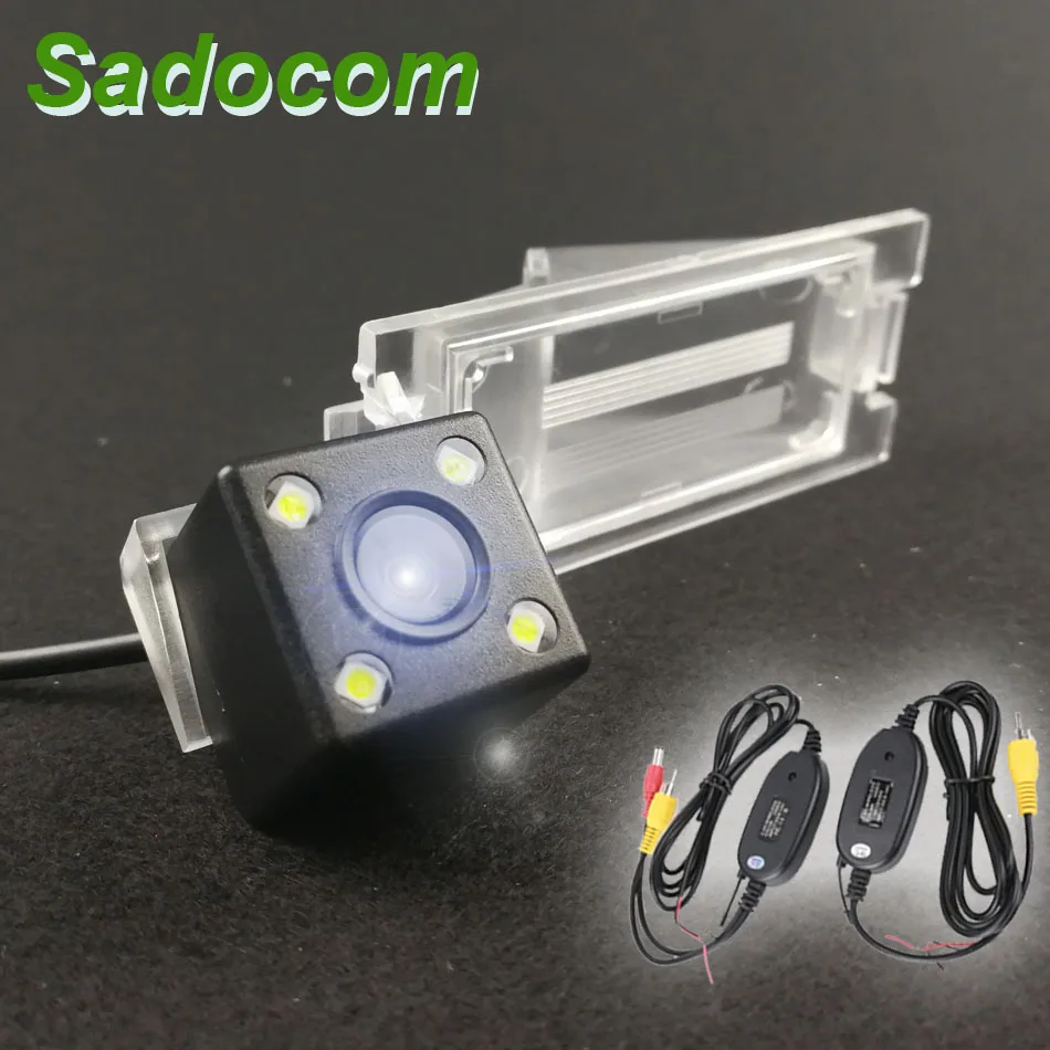 Cámara de visión trasera para coche, dispositivo CCD de visión nocturna, resistente al agua, HD, asistencia de estacionamiento para Dodge Caliber 2007, 2008, 2009, 2010, 2011, 2012
