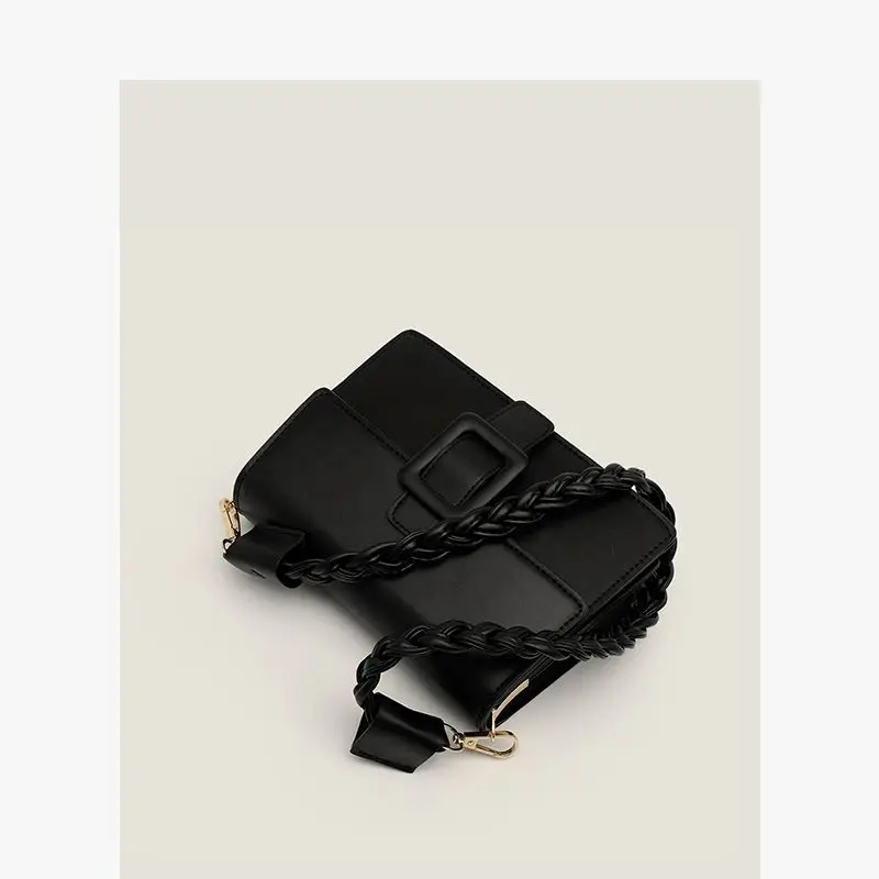 Hot Brand Design Luxury Handbags Women Solid Color Crossbody Bags Shoulder Bag Large Capacity Black Tote Bag Two Shoulder Straps