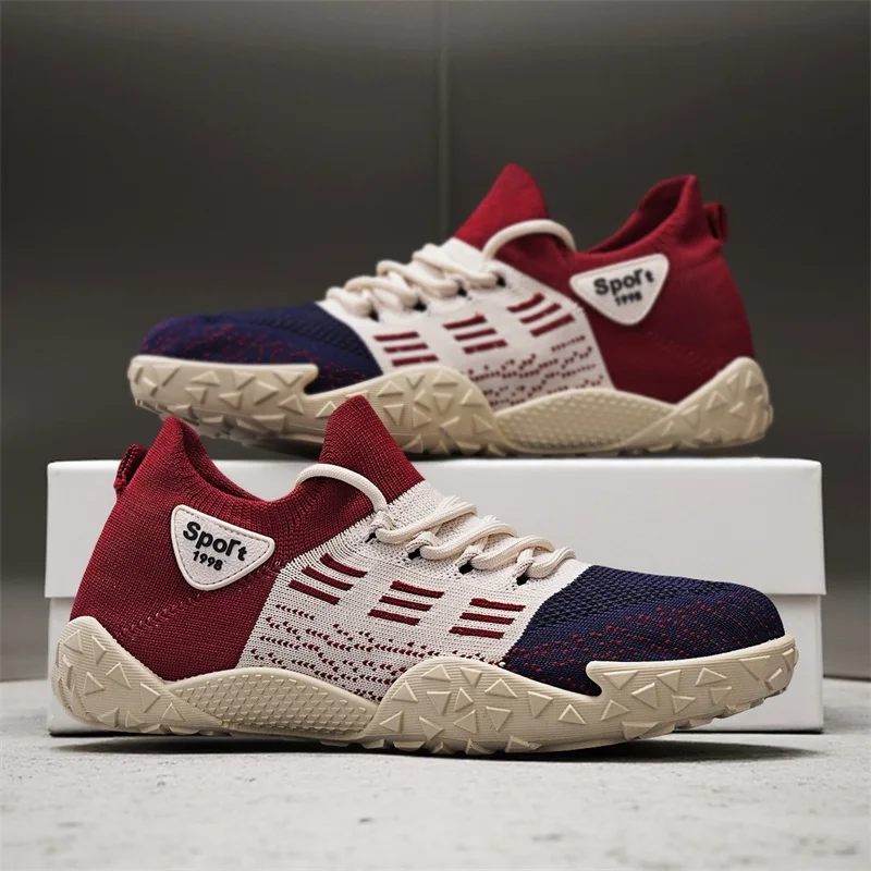 

Мужские кроссовки, летние сетчатые мокасины, кожаные спортивные кроссовки на шнуровке, повседневные кроссовки для бега на четыре сезона, удобные мужские кроссовки в стиле Форреста Гампа