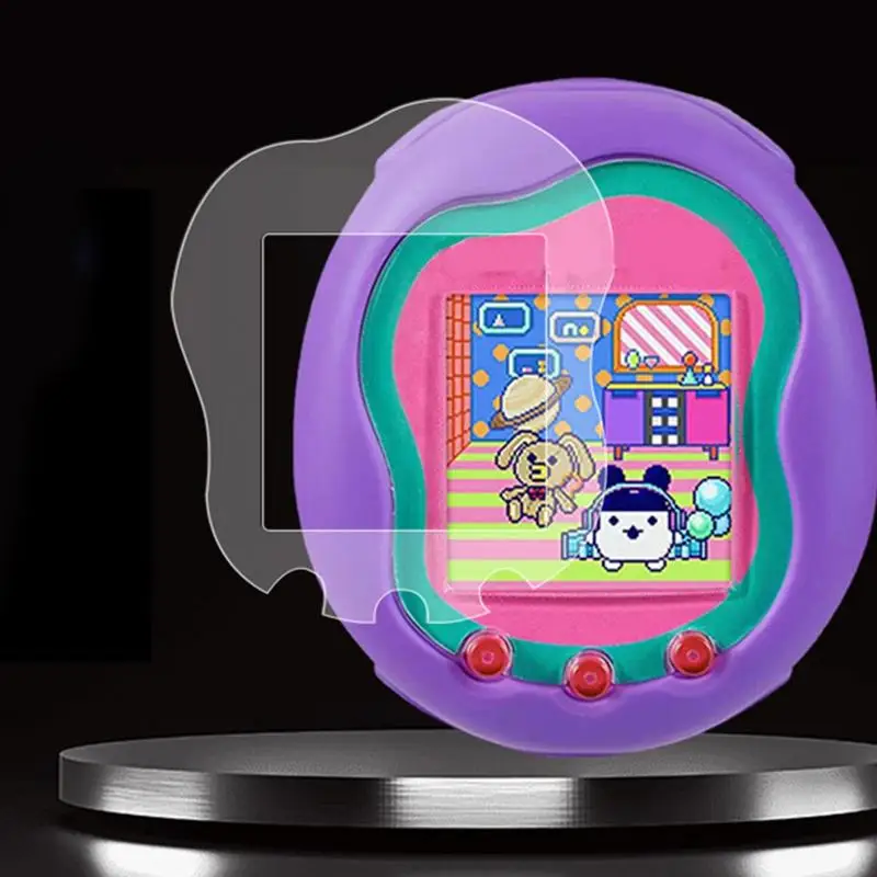 Smart Screen Protector For Tamagotchi Uni Full Coverage Screen Protector TPU HD Clear Cover Gaming Accessories