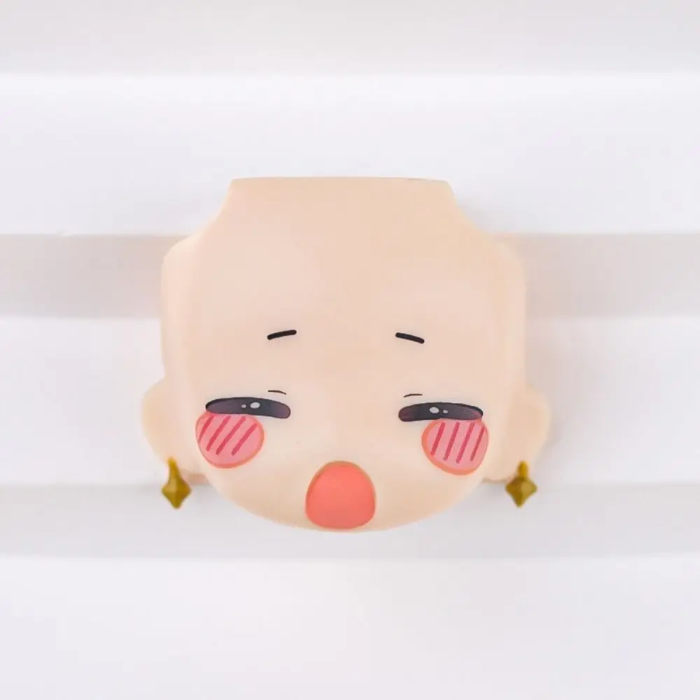 1/12 BJD ثلاثية الأبعاد عيون مائي OB11 الوجه تغيير وجوه GSC رئيس استبدال الوجه الطين رجل مع ماكياج Obitsu 11 الوجه لتقوم بها بنفسك اكسسوارات #4