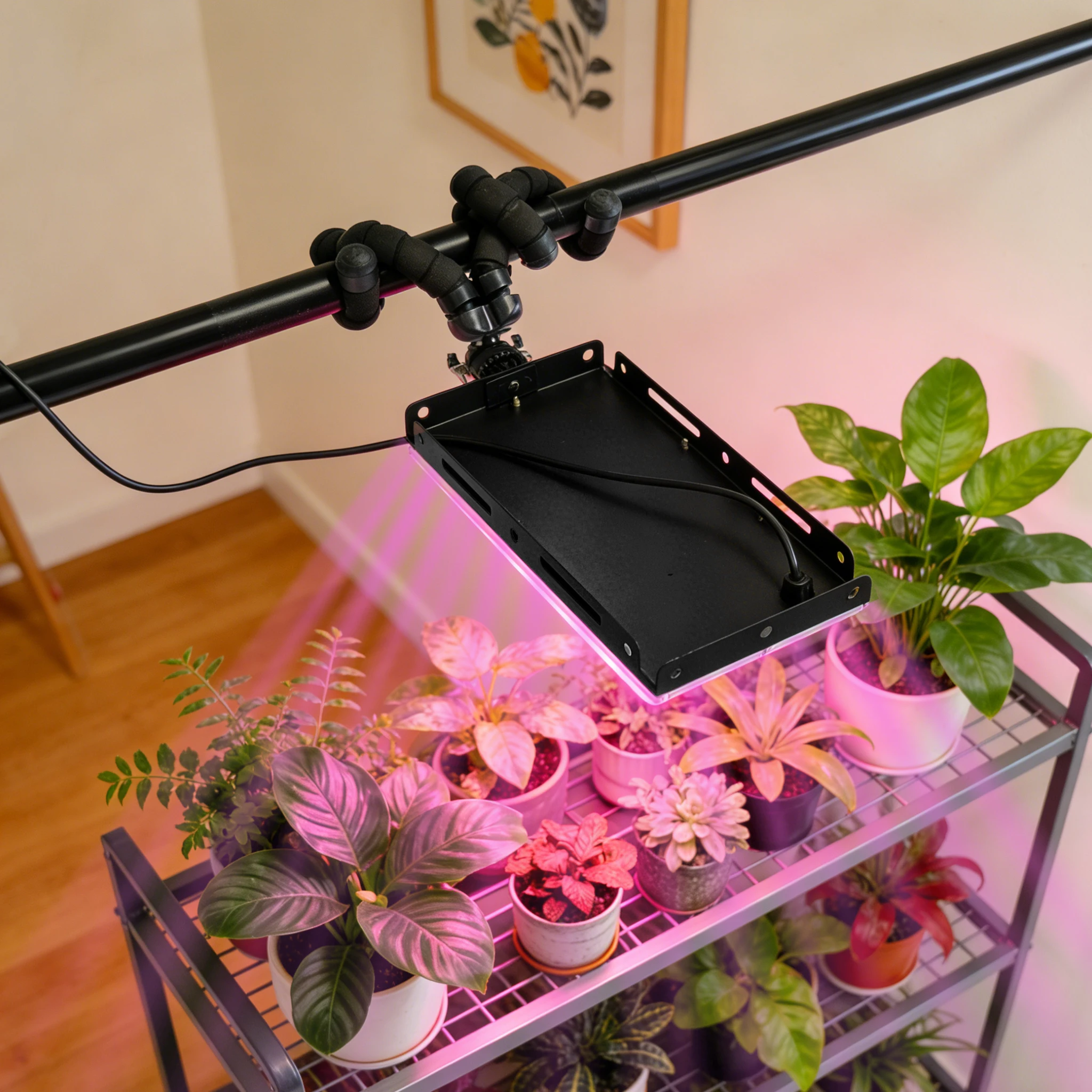 96 LEDs Full Spectrum Plant Grow Light USB Flexible Tripod Phytolamp For Indoor Flowers Succulents Seedling Cultivation