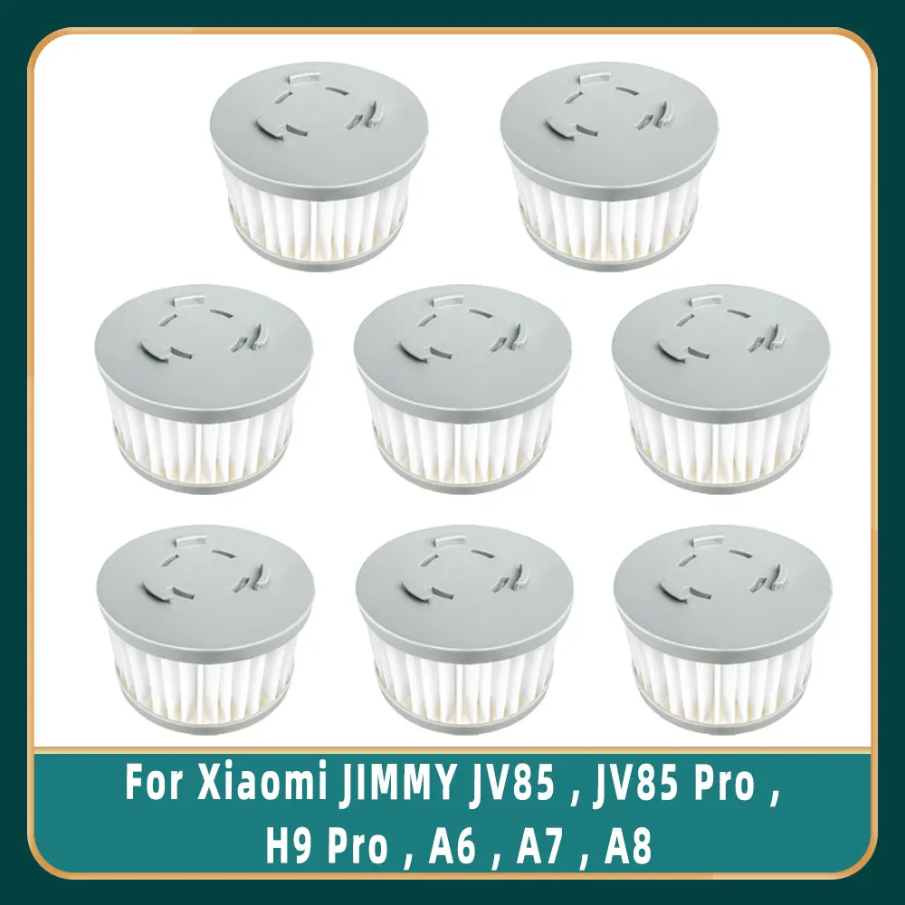 متوافق مع مكنسة يدوية JIMMY JV85 / JV85 Pro / H9 Pro / A6 / A7 / A8 قطع غيار فلتر هيبا