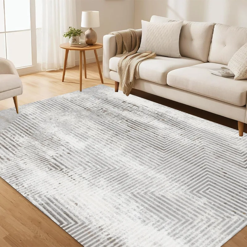 

Luxury modern large area living room carpet environmentally friendly carpet non-slip backing machine making home decoration