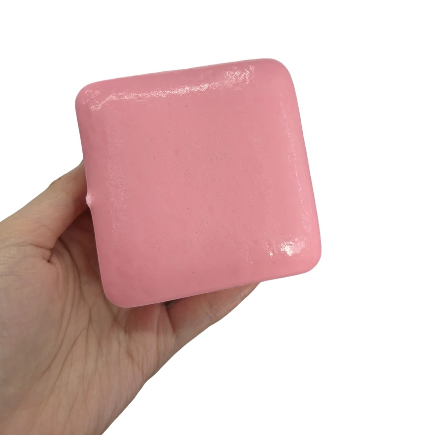 ゆっくりと膨らむスクエア型のスクイーズ玩具、ストレス解消、不安解消、感覚玩具、大人、子供、ADHDの方向けのスクイーズ玩具