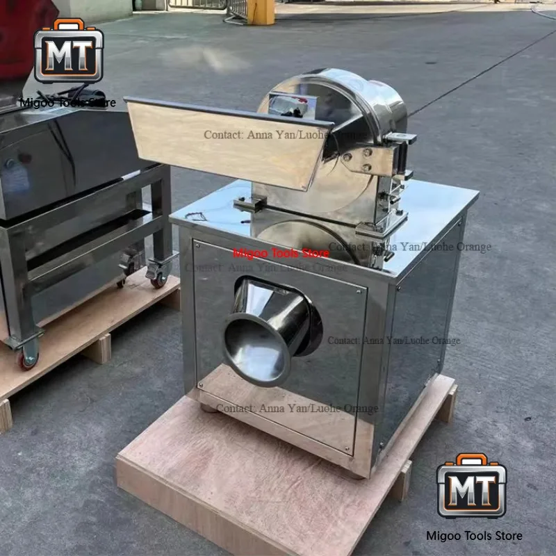 Stainless Steel High Quality Biscuit Cookie Biscuits Crusher Rice Cracker Powder Grinding Machine