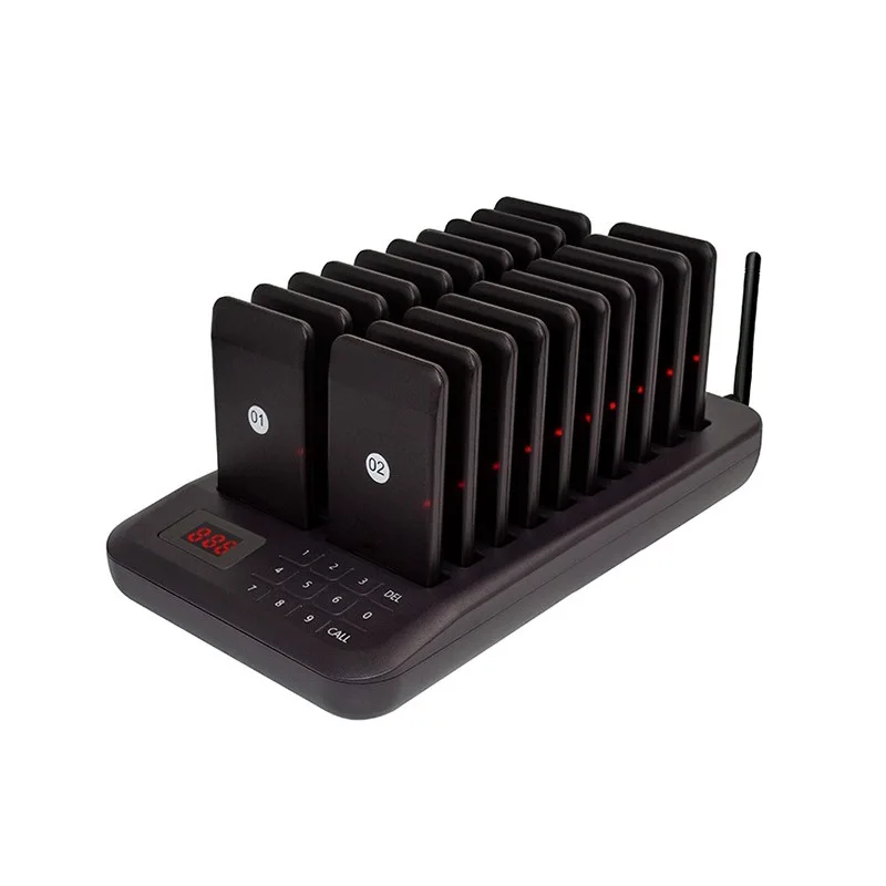 Wireless Pickup Caller Restaurant Hotel Bank Caller