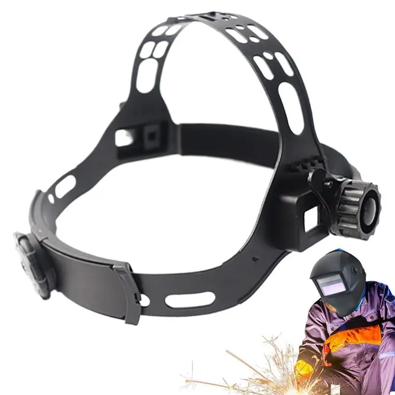 Adjustable Welding Helmet Headgear Welding Hood Head Band Helmet Headband Square Hole Welding Helmet Accessories