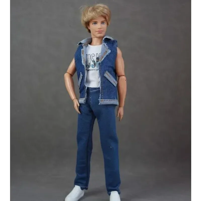 TA283 Gloednieuwe goede kwaliteit poppenkleertjes t-shirt top en broek broek voor kem poppen