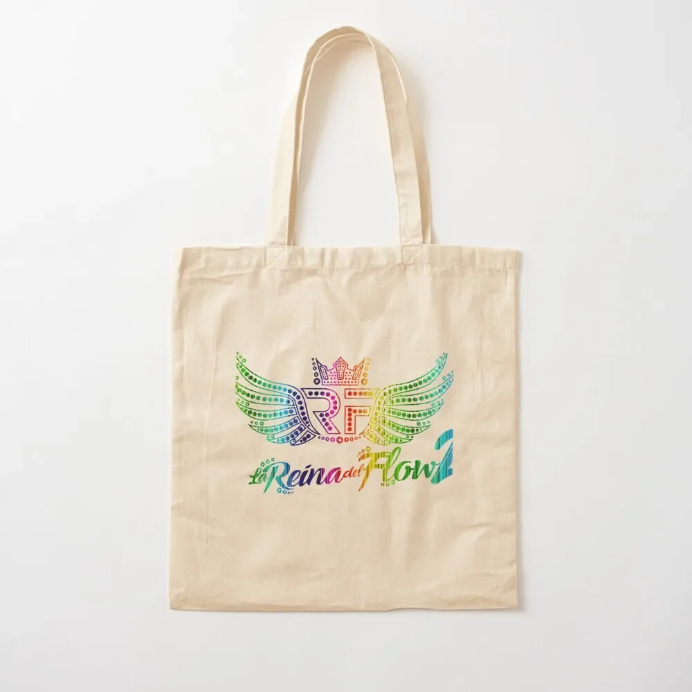 

La Reina Del Flow, simple design Tote Bag eco bag folding reusable shopping bag tote woman Gift bags