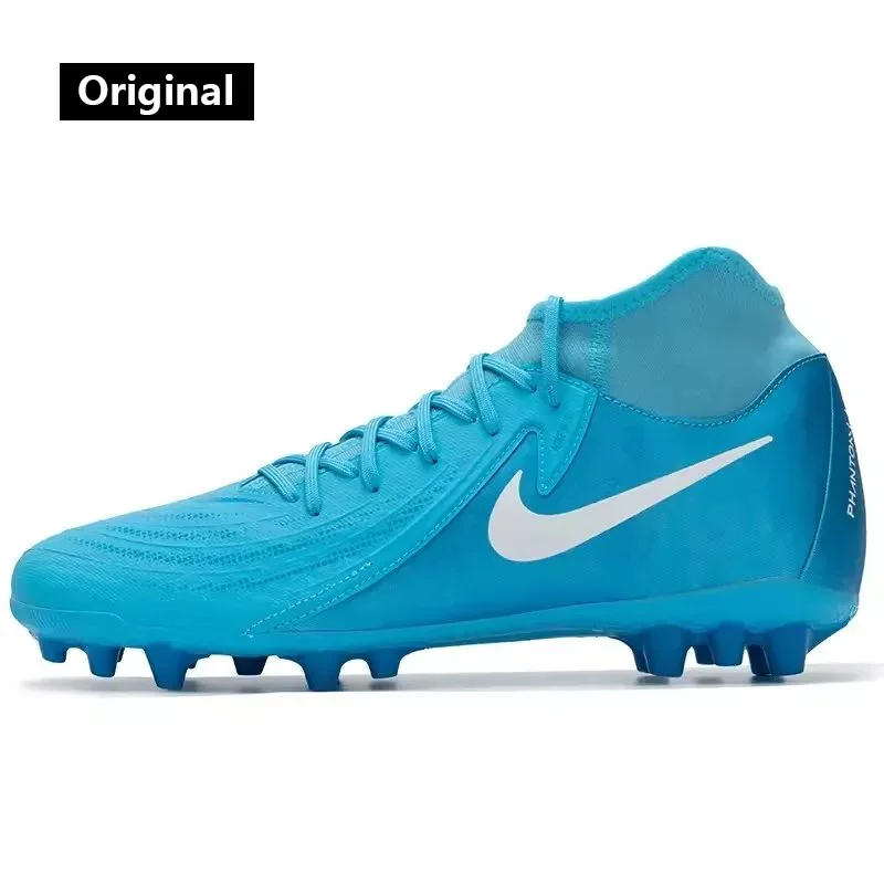 Nike men's shoes new PHANTOM LUNA II ACADEMY AG short spike mid-end artificial grass football shoes FJ2585-400