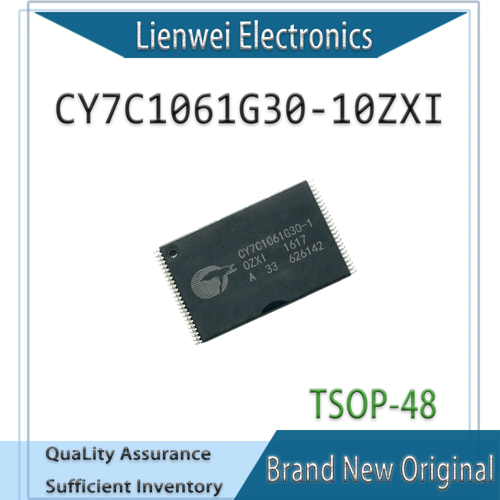 

100% New Original CY7C1061G30 CY7C1061G30-10ZXI CY7C1061 IC Chipset TSOP-48