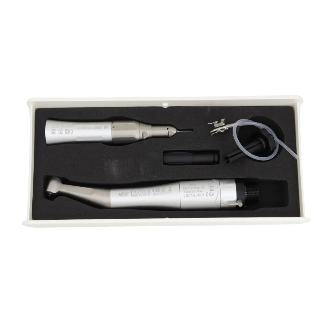NSK Polishing Tools FX25 FX65 Dental 1:1 Direct Drive Contra Angle Low Speed Handpiece Mini Head Dentistry Against Contra Angle