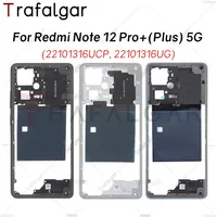 Middle Frame For Xiaomi Redmi Note 12 Pro+Plus 5G 22101316UCP 22101316UG Middle Housing Bezel Chassis Plate Replacement