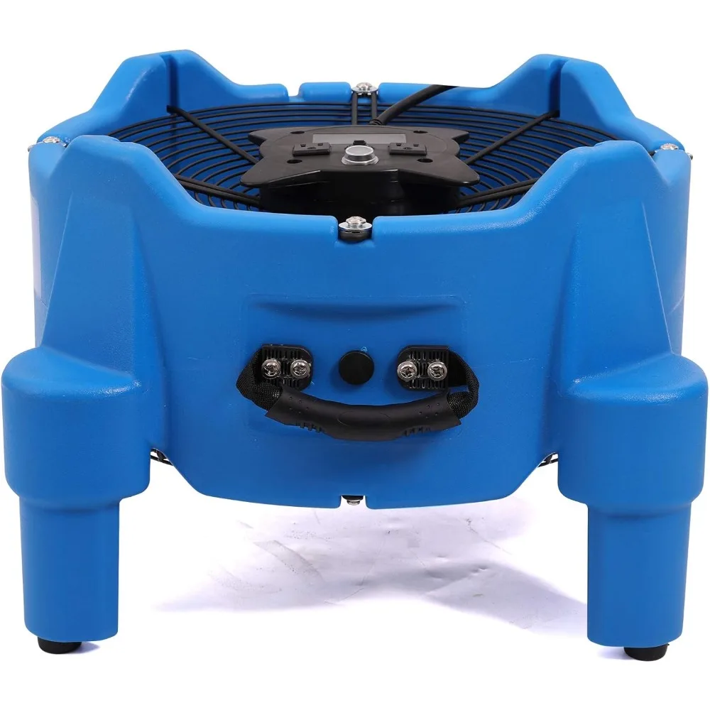 AM30DF Ventilatore assiale 1/4 HP 3000 CFM con motore dell'aria - Potente ventola di scarico verso il basso per l'essiccazione, raffreddamento e ventilazione