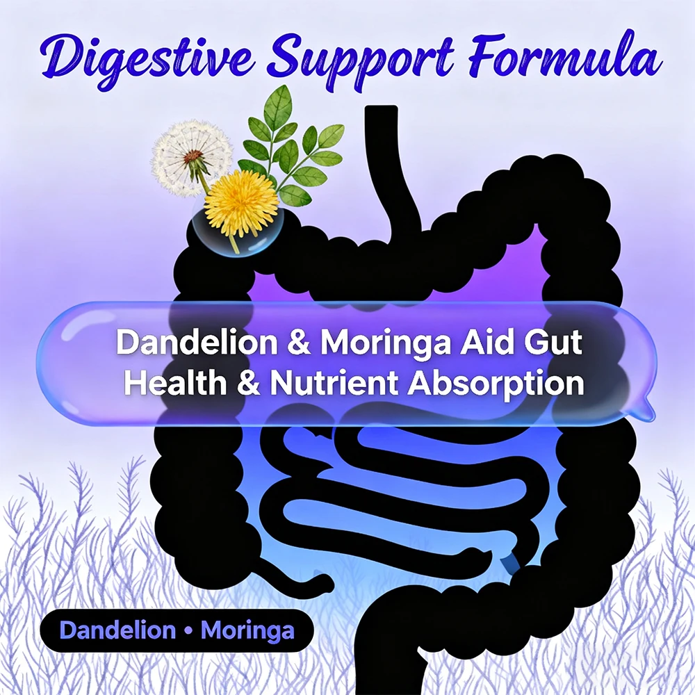 كبسولات الزنجبيل لزيت البذور السوداء من طحالب البحر، تعزز المناعة والطاقة، تخفيف التوتر، وتحسين الإمساك