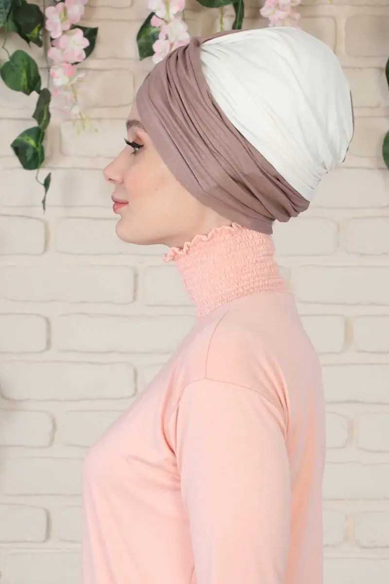 Os Hijab deux couleurs