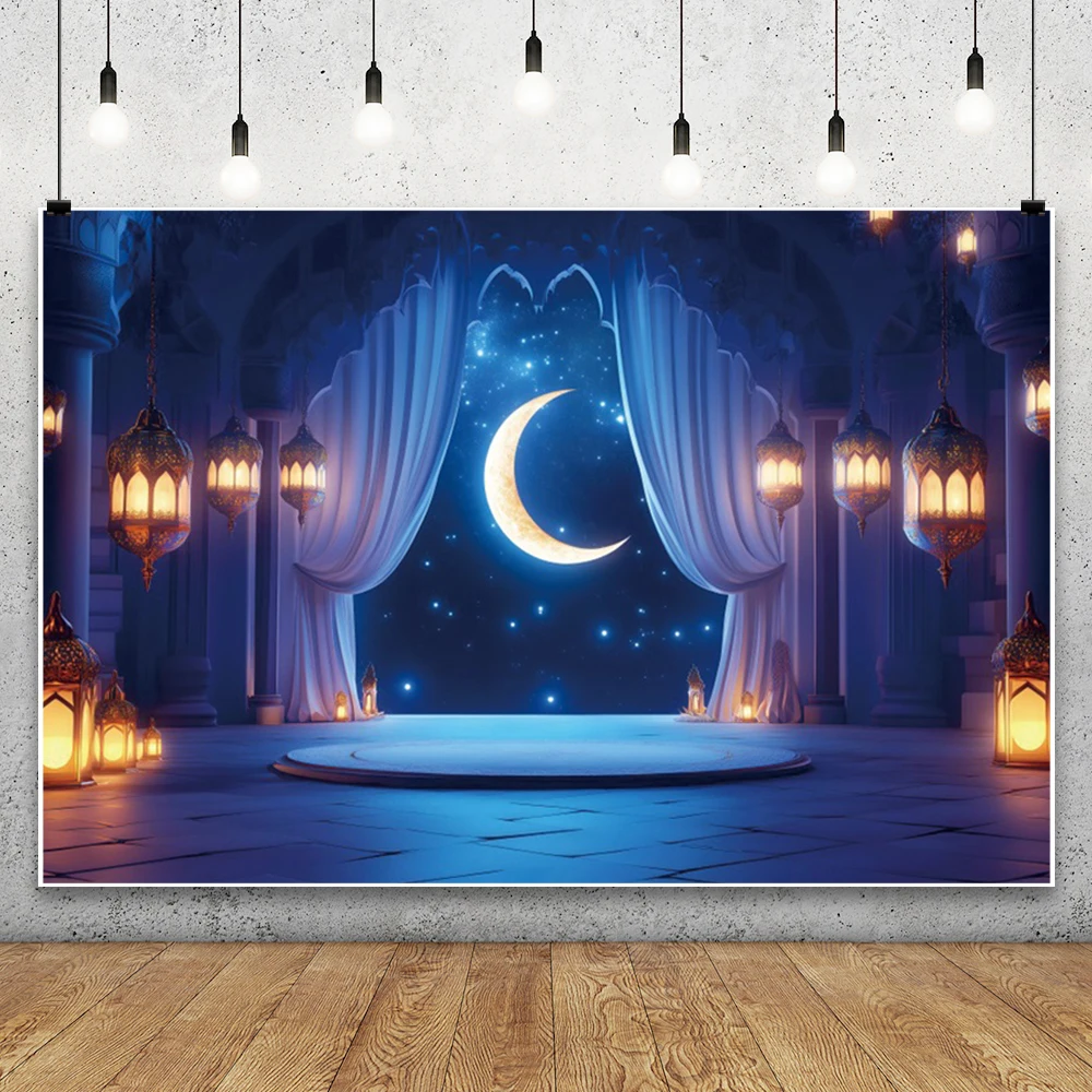 Eid Indian Wedding Moroccan Backdrop Arabian Nights Party  Islam Muslim Party Supplies Ramadan Portrait Photography Backgrounds