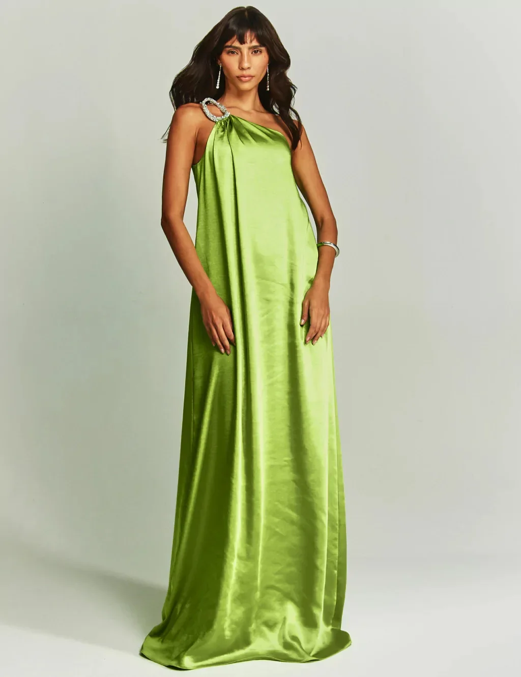 Vrouwen mode een schouder mouwloze effen vakantie jurk elegante dames lente maxi jurk sexy backless feestjurk vestidos