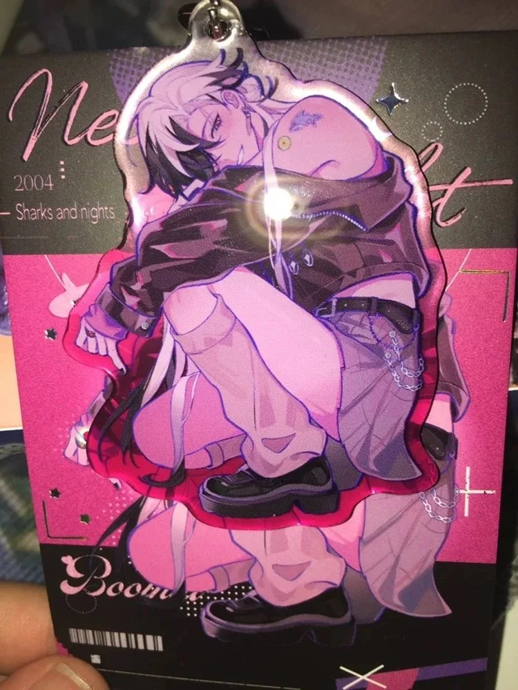 

Сломанная звезда купол железная дорога периметр Boteo брошь с эмблемой высокой четкости акриловая подвеска украшение для аниме друзей