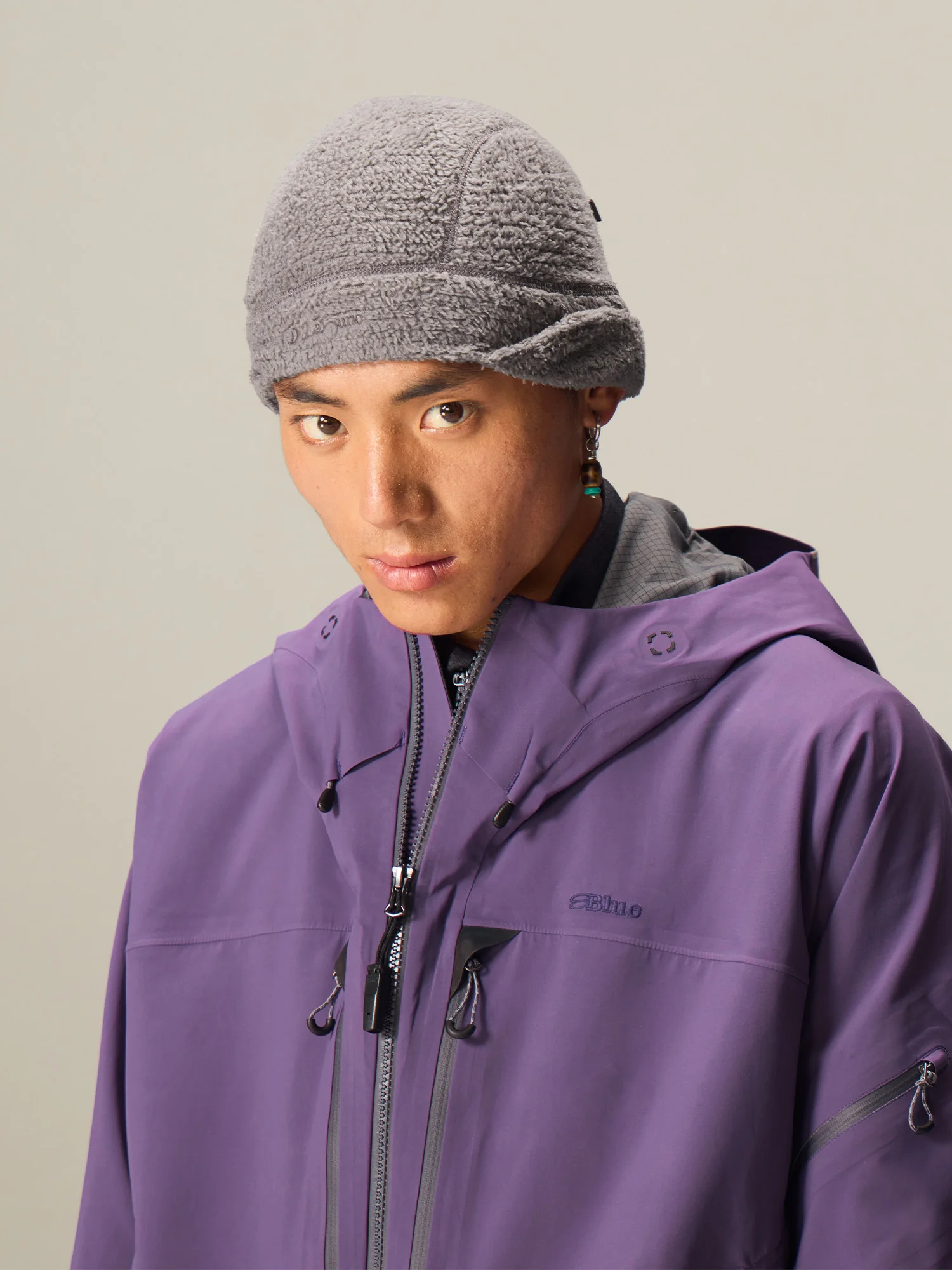 Primaloft Ear Protection Hat Unisex Fleece Lined Cap Moisture Wicking Warmth Cold Resistant Hat for Men And Women