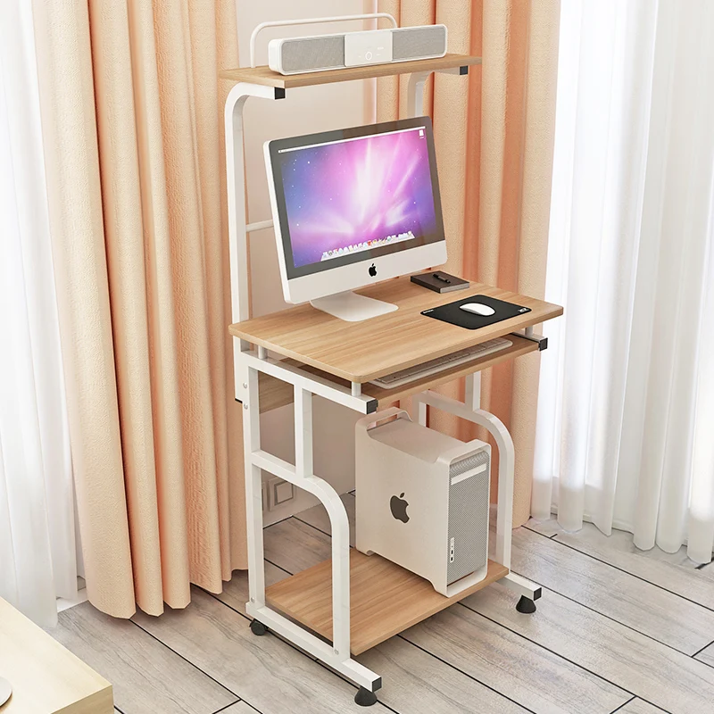 Standing Wall Table Computer Desks Organizers Small Shelves Reading Computer Desks Mouse Pad Nail Bureau Lounge Suite Furniture